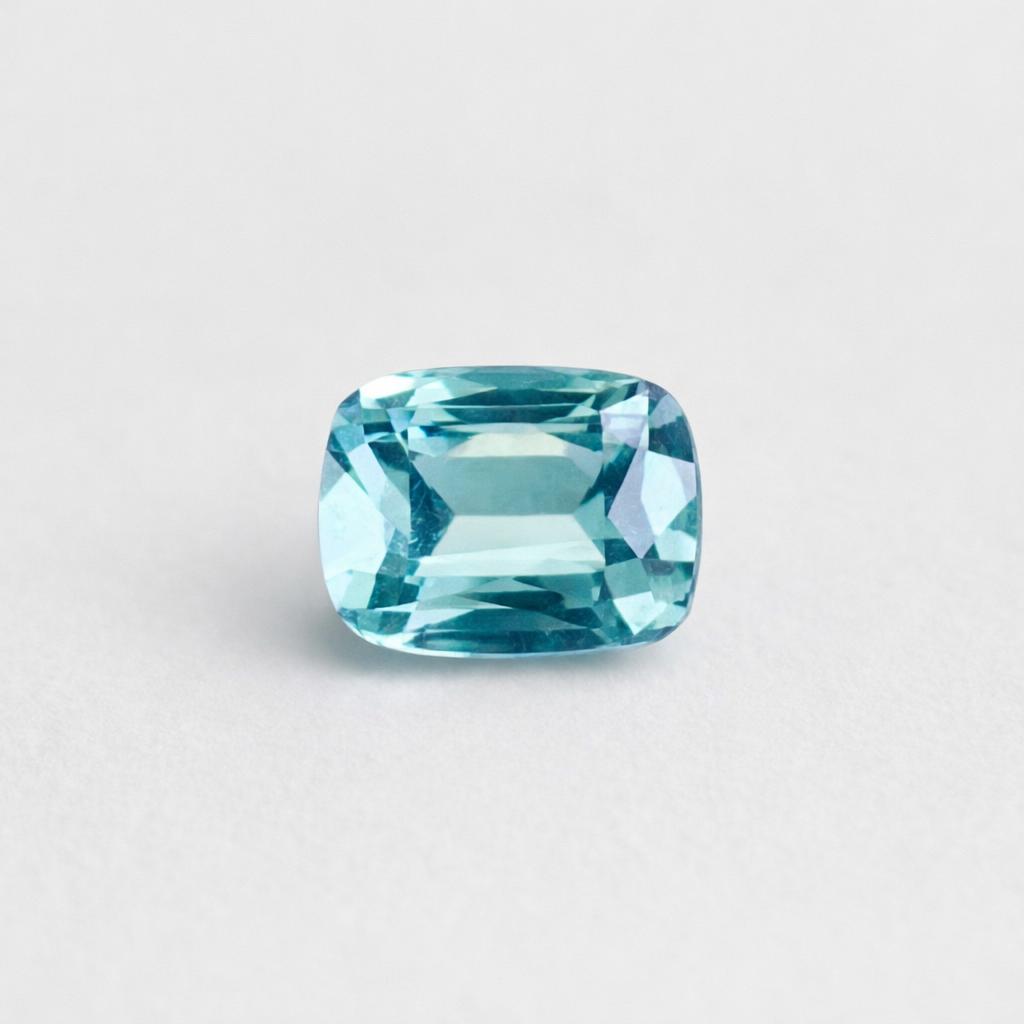2.15ct Aquamarine Cushion cut