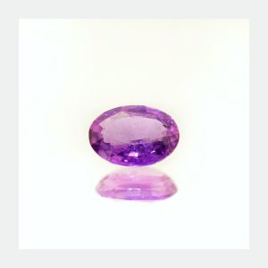 2.07ct Natural Unheated Purple Sapphire Oval Cut