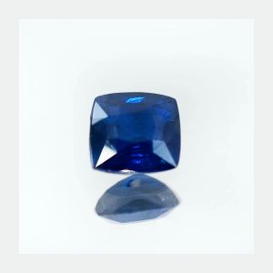 1.53ct Intense Royal Blue Sapphire Cushion Cut