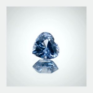 2.10ct Natural Heart Shape Grey Spinel