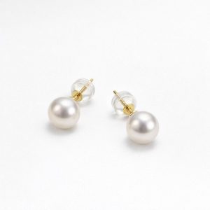 Natural Akoya Pearl Ear Studs