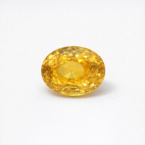 2.06ct Vivid Yellow Sapphire Oval Shape
