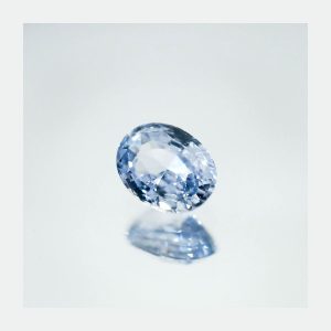 1.53ct Natural Unheated Icy Blue Sapphire