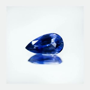 3.05ct Natural Cornflower Blue Sapphire Pearshape