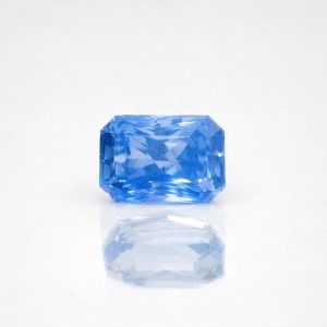 2.08ct Unheated Icy Blue Sapphire octagon