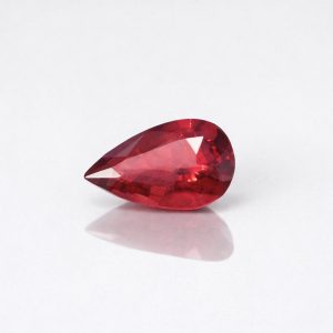 2.30ct Pear Shape Natural Red Tourmaline Rubellite