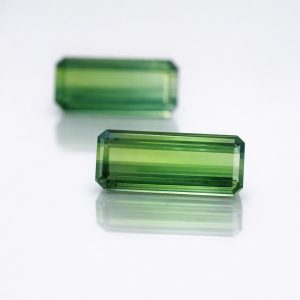 11.26ct Paired Green Tourmalines