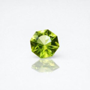1.30ct Natural Green Peridot Hexagon Cut