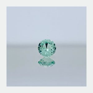 Rare Vanadium Chrysoberyl Round Brilliant Cut 1.17ct