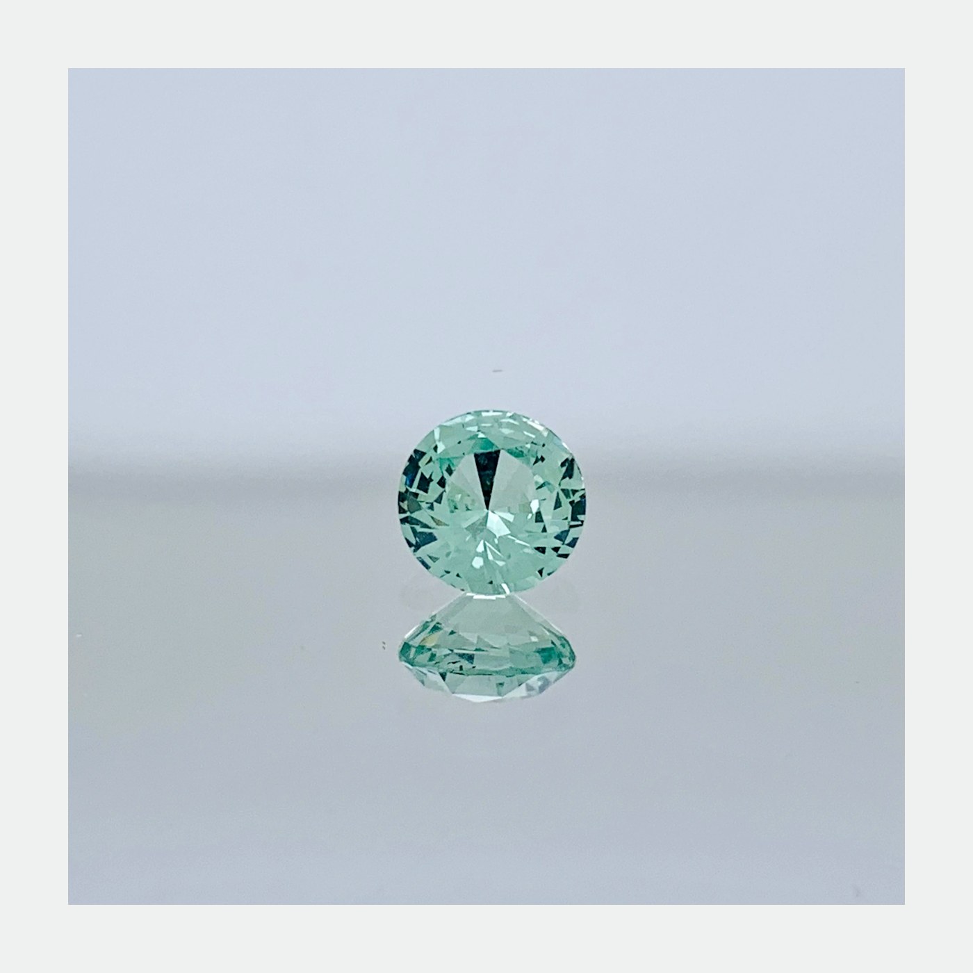 Rare Vanadium Chrysoberyl Round Brilliant Cut 1.17ct