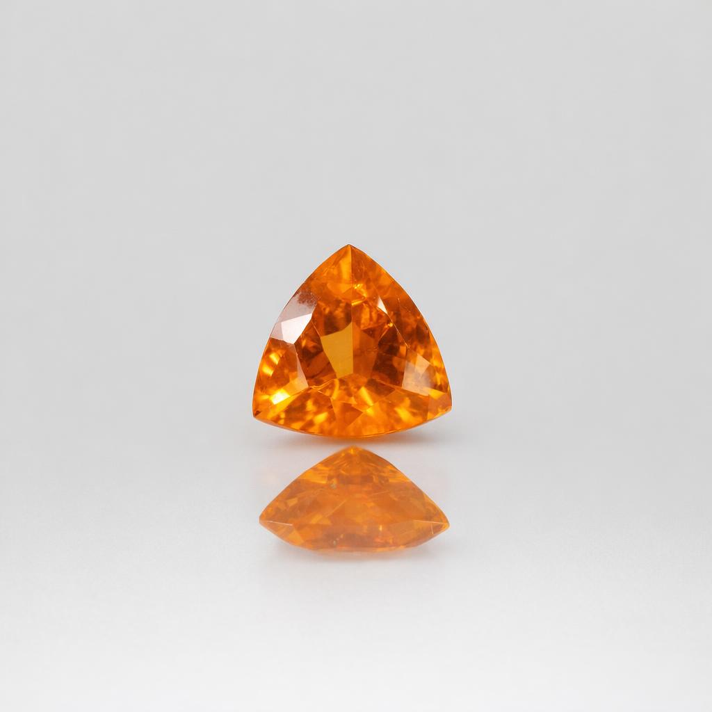 1.15ct Natural Spessartite / Fanta Garnet Triliant Cut