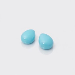 1.09ct Paired Turquoise Drop