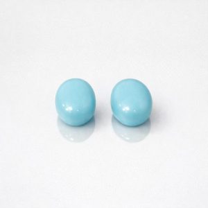 1.14ct Paired Turquoises Cabochon
