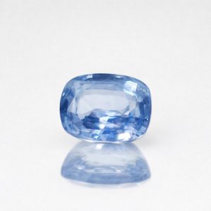 1.57ct Unheated Blue Sapphire cushion cut