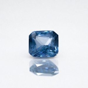 1.55ct Natural Unheated Bluish Green Sapphire