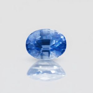 1.06ct Natural Unheated Bright Blue Sapphire Oval Cut