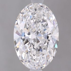 Lab-Grown Diamond 1.53ct D VVS2 Oval | IGI LG833635024