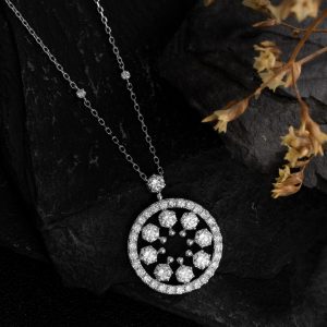 10ct Gold Lab-Grown Diamond Necklace — NK-019