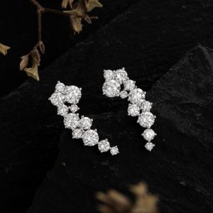 14ct Gold Lab-Grown Diamond Earrings — NK-011