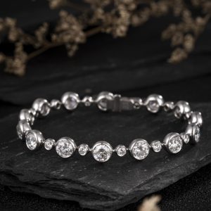 10ct Gold Lab-Grown Diamond Bracelet — NK-077