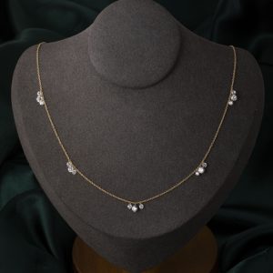 14ct Gold Lab-Grown Diamond Necklace — NK-100