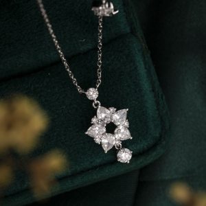 10ct Gold Lab-Grown Diamond Necklace — NK-102