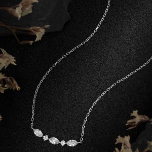 10ct Gold Lab-Grown Diamond Necklace — NK-061