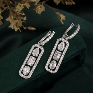 10ct Gold Lab-Grown Diamond Earrings — NK-048