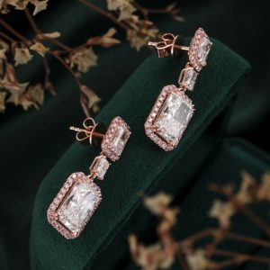 14ct Gold Lab-Grown Diamond Earrings — NK-049