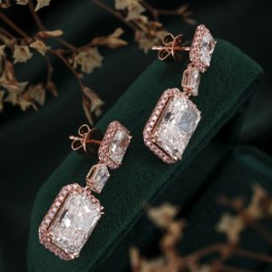 14ct Gold Lab-Grown Diamond Earrings — NK-050